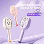 SleekHydrate Nano-Mist & Scalp-Care Detangling Brush