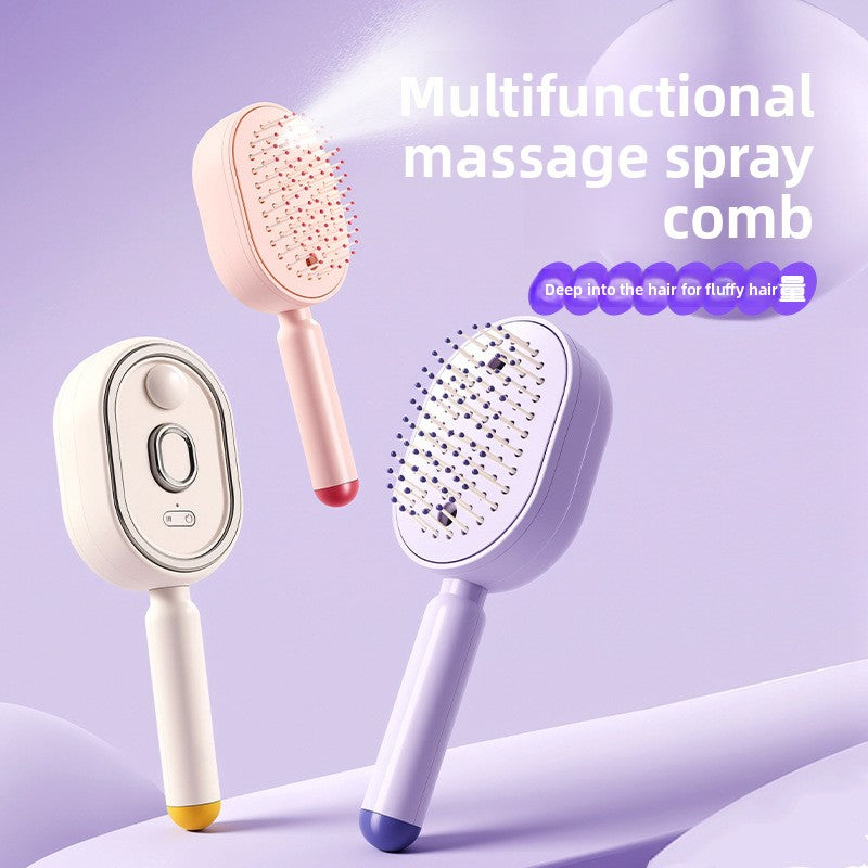 SleekHydrate Nano-Mist & Scalp-Care Detangling Brush